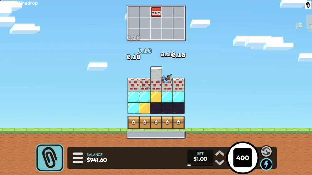 MineDrop gameplay